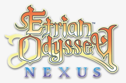 Etrian Odyssey Nexus Launches For Nintendo 3ds™ On - Etrian Odyssey Nexus Logo, HD Png Download, Free Download
