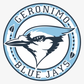 Bluejay Drawing Logo Blue Jays - Geronimo High School, HD Png Download, Free Download