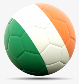 Irish Flag Ball - Irish Flag And Football, HD Png Download, Free Download
