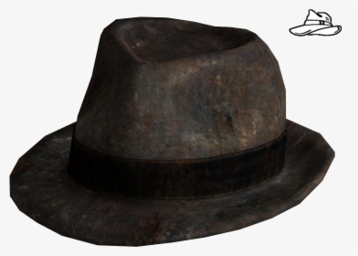 Dapper Gambler Hat Male - Fedora, HD Png Download, Free Download