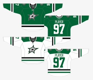 Dallas Stars Jersey Design, HD Png Download, Free Download