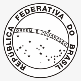 Selo Republica Federativa Do Brasil, HD Png Download, Free Download