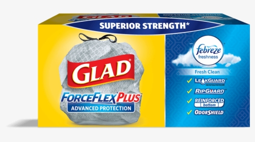 A Box Of Glad Trash Bags - Marketing Claims, HD Png Download, Free Download