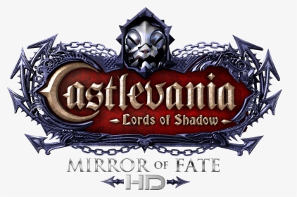 Castlevania Lords Of Shadow Mirror Of Fate Hd Logo - Castlevania Lords Of Shadow Mirror Of Fate Logo, HD Png Download, Free Download