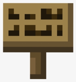 Minecraft Papercraft Sign, HD Png Download, Free Download
