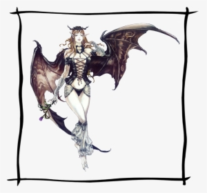 Demonic Drawing Nature - Succubus Castlevania Concept Art, HD Png Download, Free Download