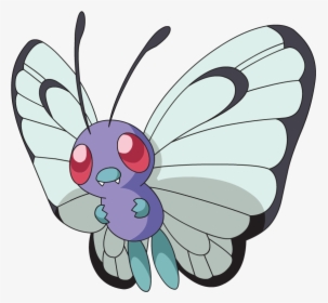 Transparent Metapod Png - Pokemon Butterfree, Png Download, Free Download