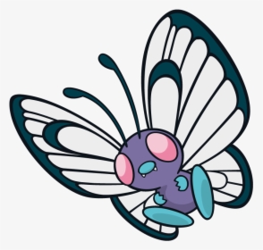 Butterfree Pokemon Character Vector Art - Pokemon Butterfree Dream World, HD Png Download, Free Download