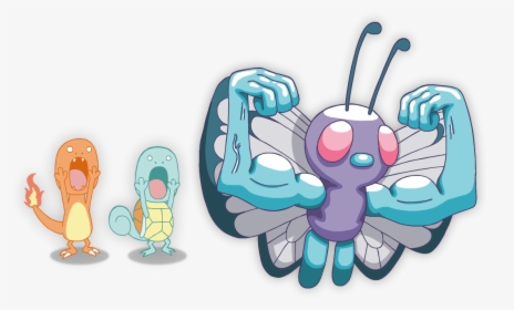 Butterfree , Png Download - Buff Butterfree, Transparent Png, Free Download