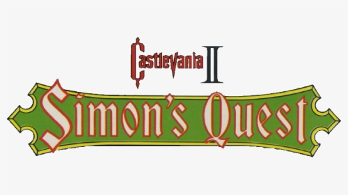 Castlevania Ii Simon's Quest Logo, HD Png Download, Free Download