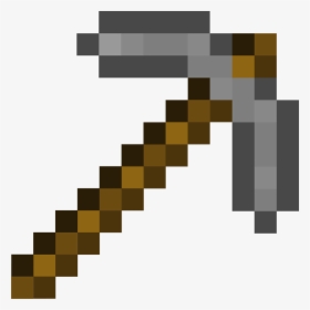 Gold Clipart Minecraft - Minecraft Pickaxe, HD Png Download, Free Download