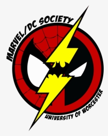 Marvel Comics Logo Png Marvel And Dc Superhero Logos - Emblem, Transparent Png, Free Download