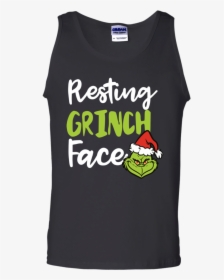 Resting Grinch Face Tshirt, Sweater, Tank - Web Developer Tshirt, HD Png Download, Free Download