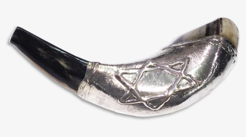 Silver-plated Ram"s Horn Shofar - Silver, HD Png Download, Free Download