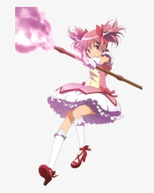 Transparent Madoka For Your Blog ﾉ On We Heart It - Madoka Magica Madoka Transparent, HD Png Download, Free Download
