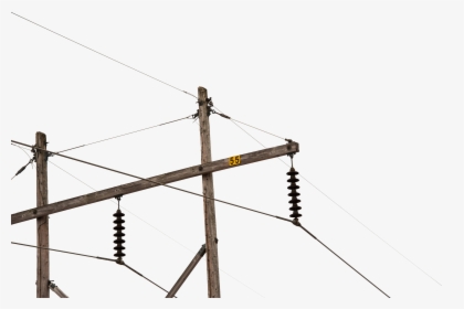 Powerlines - Transparent Power Lines Clipart, HD Png Download, Free Download