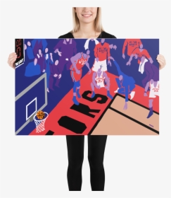 Raptors Mockup Person Person, HD Png Download, Free Download
