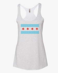Greek-chicago Flag Ladies - Sleeveless Shirt, HD Png Download, Free Download
