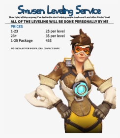 All Regions -smurfs And Mains - Tracer Overwatch, HD Png Download, Free Download