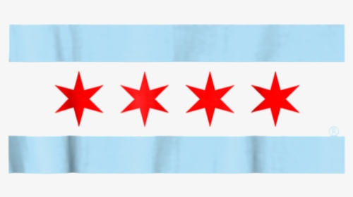 City Of Chicago Skyline Flag, HD Png Download, Free Download