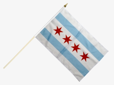 Usa City Of Chicago Hand Waving Flag - Flag, HD Png Download, Free Download
