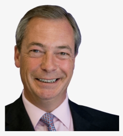 Nigel Farage Close Up - Ed Le Cara, HD Png Download, Free Download