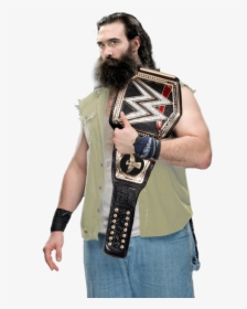 Luke Harper Holding World Heavy Weight Championship-awl1048 - Luke Harper Wwe Champion, HD Png Download, Free Download