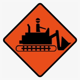 Singapore Road Signs - Singapore Road Work Sign, HD Png Download, Free Download