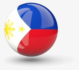 Circle Philippines Flag Png, Transparent Png, Free Download
