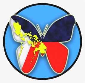 Philippine Flag And Bird Clipart , Png Download - Butterfly Animated Philippines, Transparent Png, Free Download