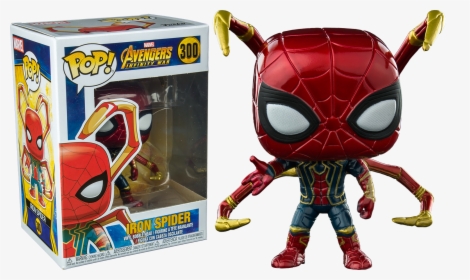 Spiderman Iron Spider Funko Pop , Png Download - Iron Spider With Legs Pop, Transparent Png, Free Download