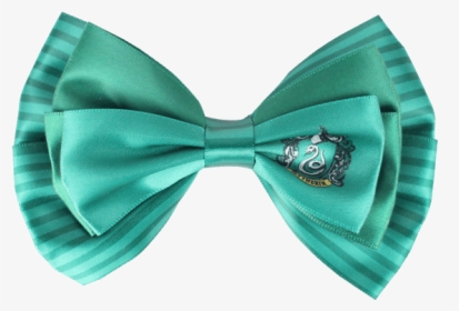 Blue Hair Bow Png - Slytherin Harry Potter Hair Bows, Transparent Png, Free Download