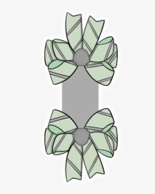 Pastel Slytherin Green Bow Magnetic Bookmark , Png, Transparent Png, Free Download