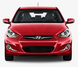 Red Hyundai Png Image - Hyundai Accent 2012 Front, Transparent Png, Free Download