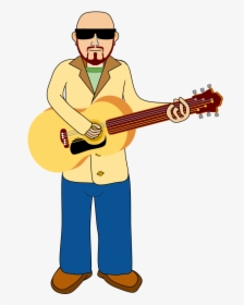 Doctor Octave Cartoon Violence - Guitar Player Cartoon Background, HD Png Download, Free Download