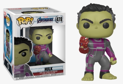 Pop Marvel - Hulk With Infinity Gauntlet Funko Pop, HD Png Download, Free Download