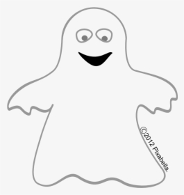 Casper Ghost Black And White Clip Art - Ghost Clipart Black And White, HD Png Download, Free Download
