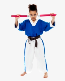 Karate Girl Png Image - Child Karate Kids Png, Transparent Png, Free Download
