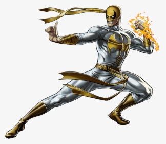 No Caption Provided - Iron Fist White Outfit, HD Png Download, Free Download