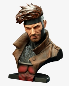 Gambit Sculpture Bust, HD Png Download, Free Download