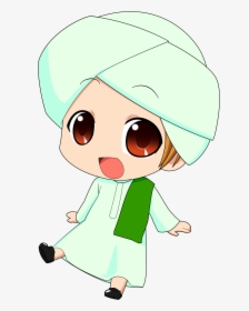 Islam Drawing Cute - Muslim Chibi Png, Transparent Png, Free Download