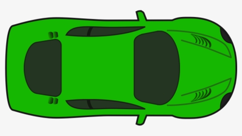 Race Car Clipart Above - Car Vector Top View Png, Transparent Png, Free Download