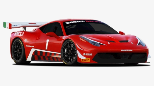 Race A Ferrari Las Vegas - Red Race Car Png, Transparent Png, Free Download