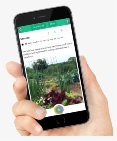 App To Record Your Gardening Progress - Samsung Galaxy, HD Png Download, Free Download