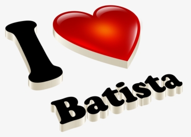 Batista Heart Name Transparent Png - Cooper Name Tag, Png Download, Free Download