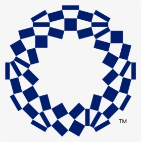 O Like Shape Checkered Olympics Logo - Tokyo Olympics 2020 Logo Png, Transparent Png, Free Download