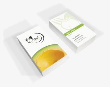 Business Card Mockup Avacado , Png Download - Brochure, Transparent Png, Free Download
