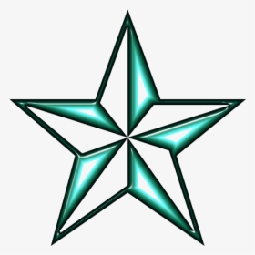 Deep Green Star - La Salle Star Png, Transparent Png, Free Download