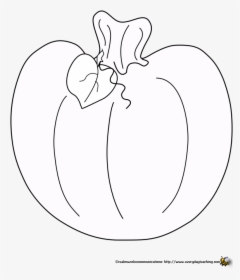 Transparent Pumpkin Outline Png - Cartoon, Png Download, Free Download