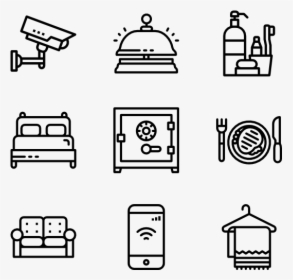 Characteristic Vector Pictogram Icon - Real Estate Icons Png, Transparent Png, Free Download